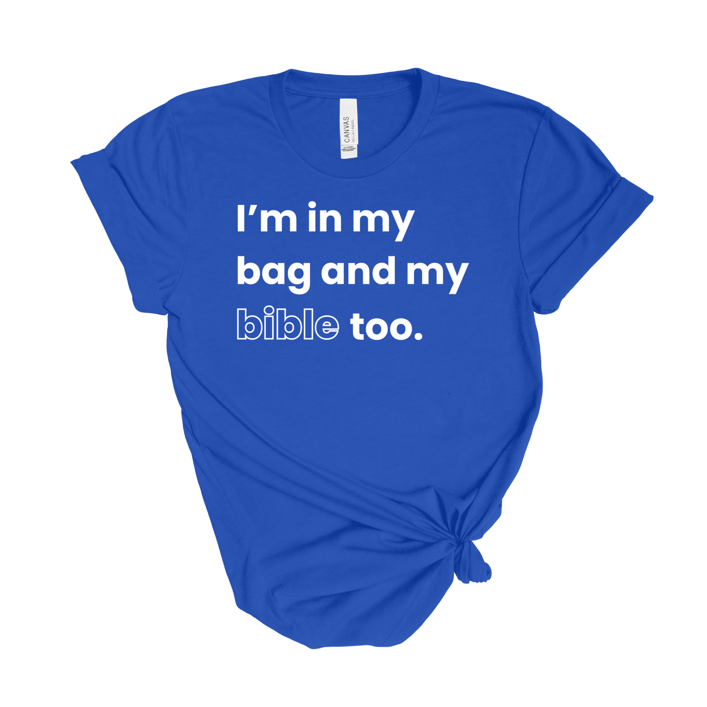 Bag & Bible T-Shirt