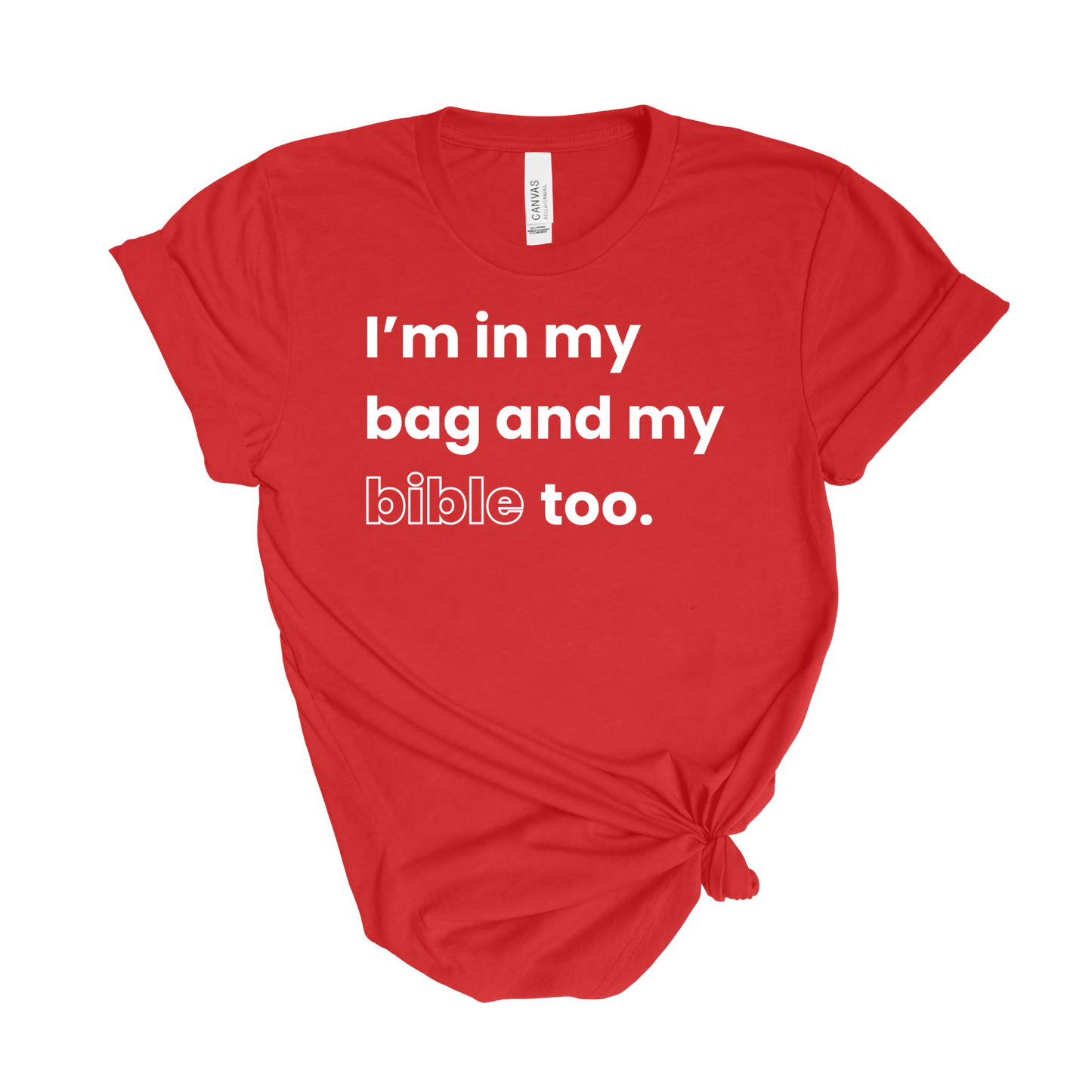 Bag & Bible T-Shirt