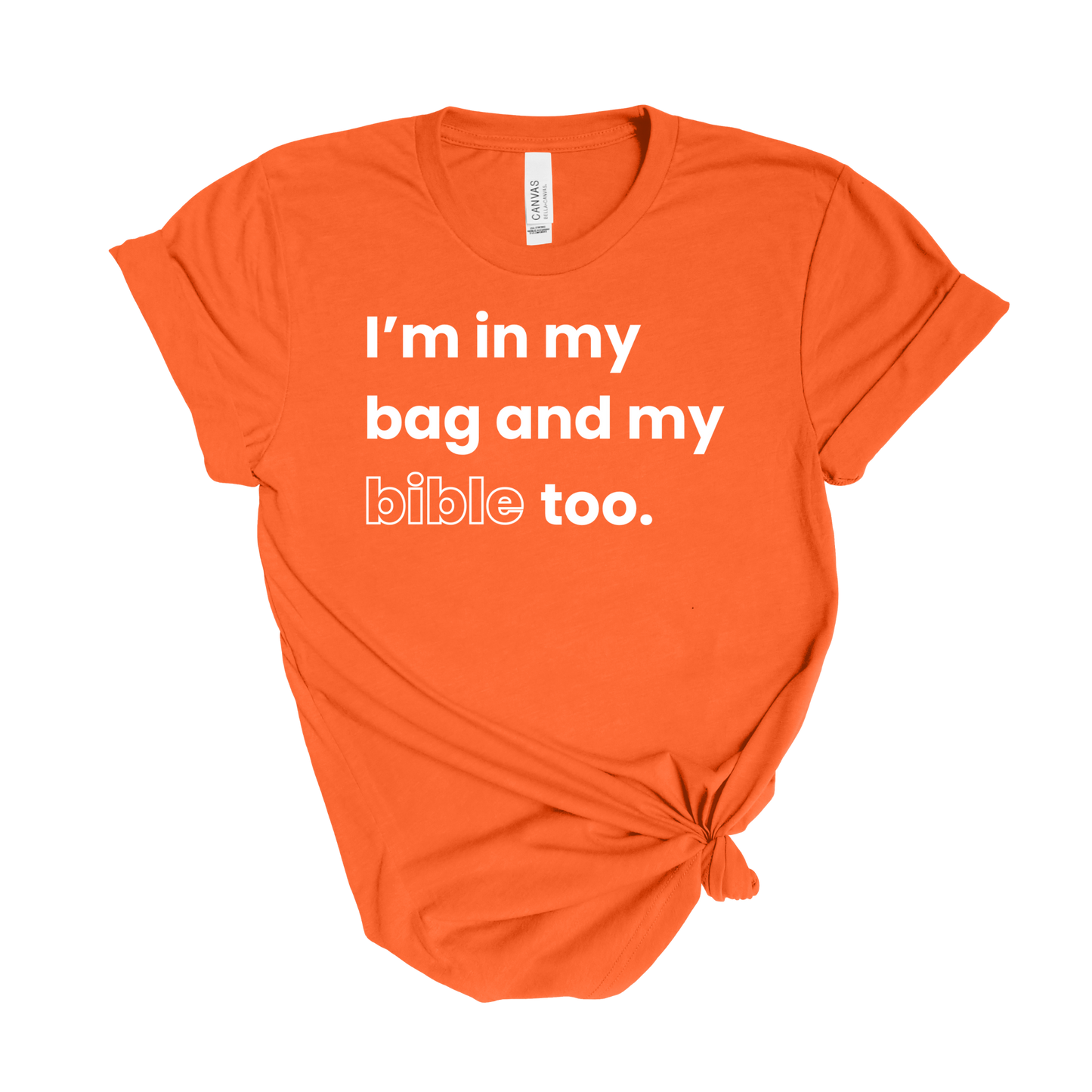 Bag & Bible T-Shirt