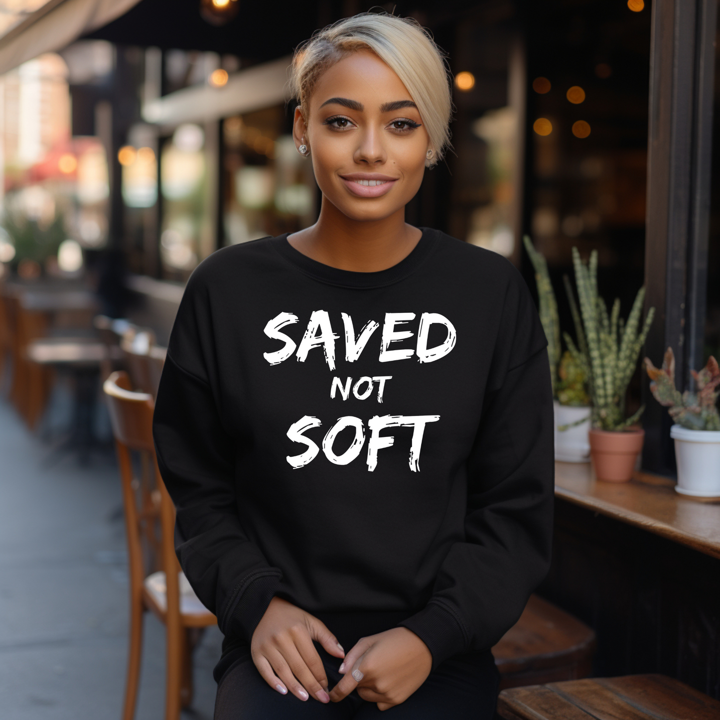 Saved Not Soft Sweatshirt