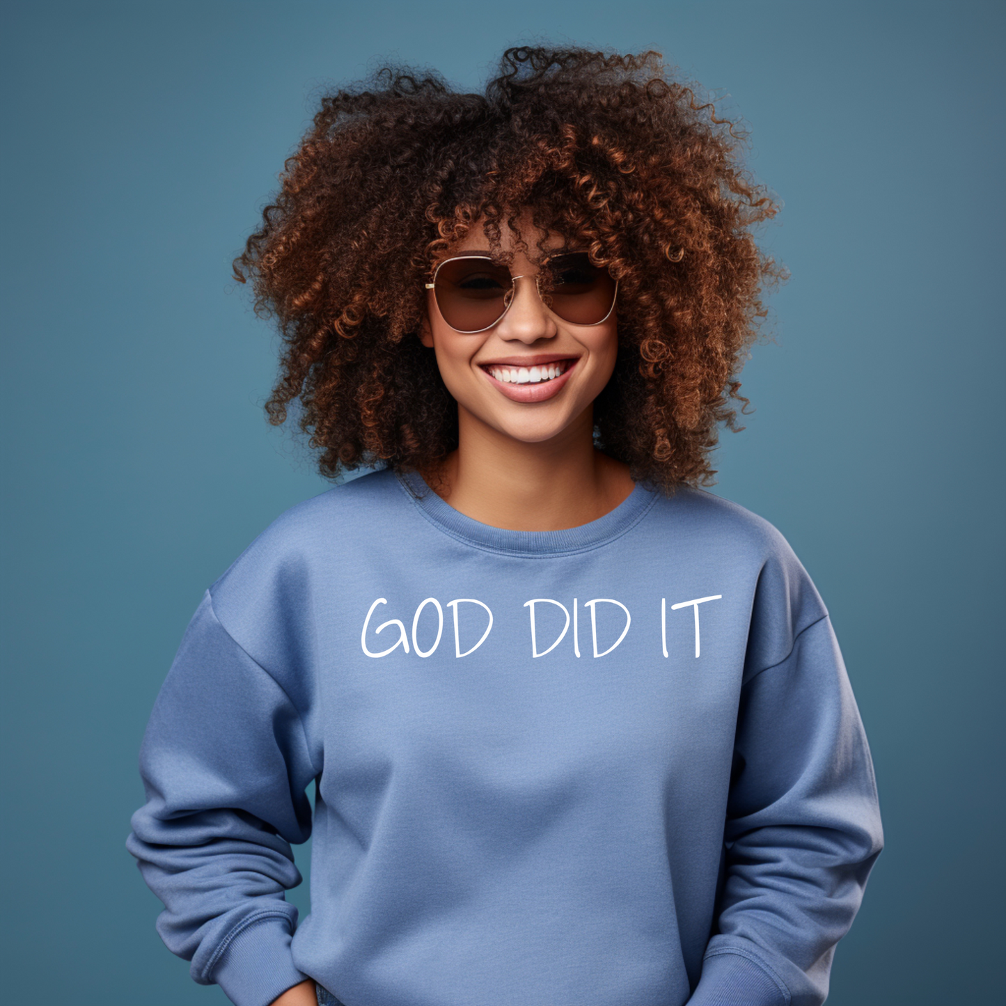 God Did It Sweatshirt